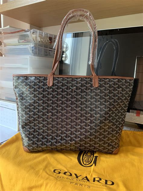 goyard bag material|authentic goyard bags for sale.